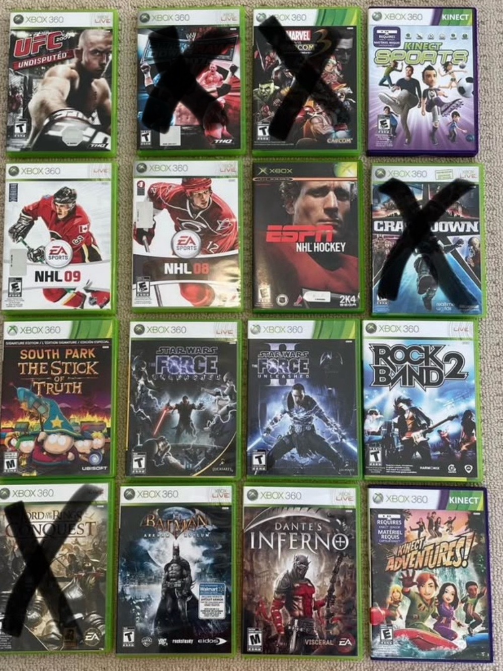 Video Games for PS2, PS3, PS4, XBOX, XBOX 360, & Wii